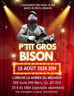 Spectacle de P'tit Gros Bison