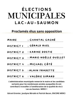Nouvelle organisation municipale