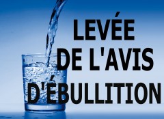 Levée de l'avis d'ébullition du Parc Parent