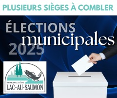 Sièges à pourvoir - Élections municipales