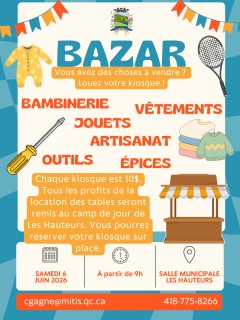 2. Bazar pour toute la population