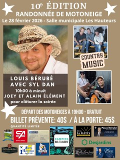 2. Randonnée de motoneige - 10e édition