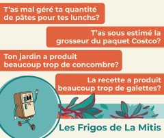 CINQ FRIGOS COMMUNAUTAIRES POUR LUTTER CONTRE L’INSÉCURITÉ ALIMENTAIRE DANS LA MITIS