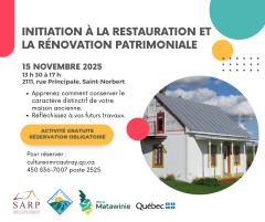 Initiation à la restauration et la rénovation patrimoniale