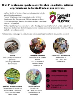 TOURNÉE ARTS ET TERROIR
