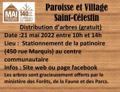 Distribution d'arbres gratuite