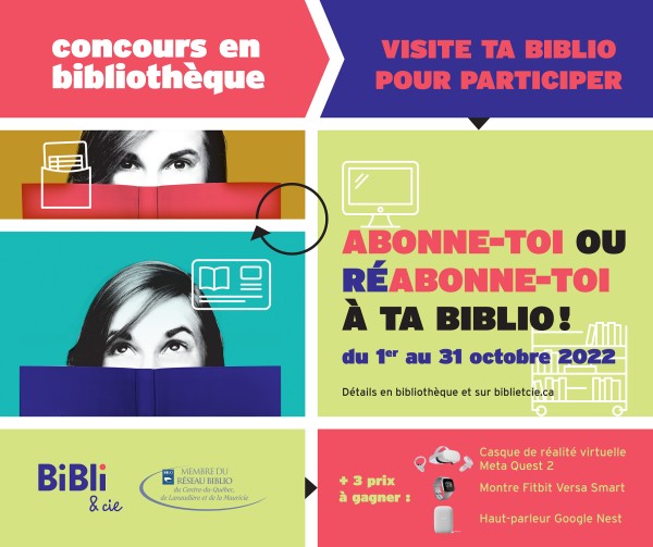Campagne d'abonnement à la biblothèque