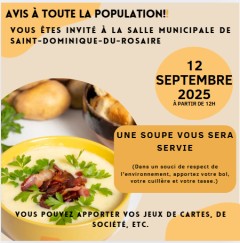 2025-09-12 - Invitation à la salle municipale